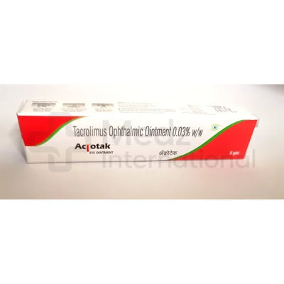 Acrotak Tacrolimus Eye Ointment