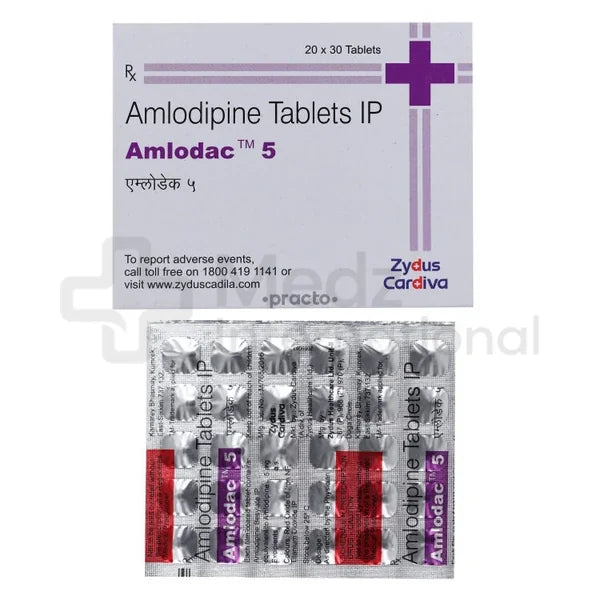 Amlodac 5 mg Tablet