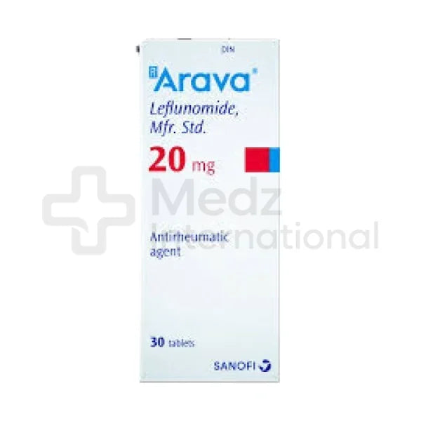 Arava 20 mg tablet