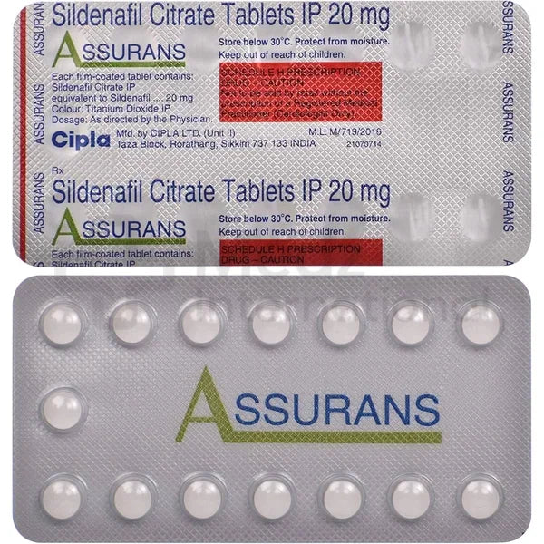 Assurans Tablet 20 mg
