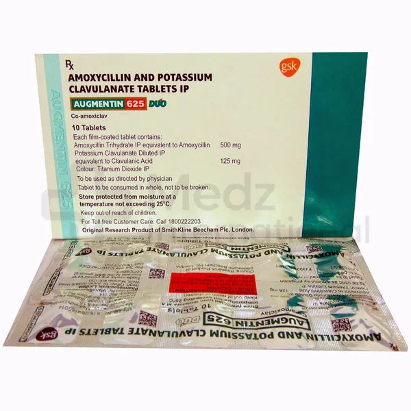Augmentin 625mg Tablet