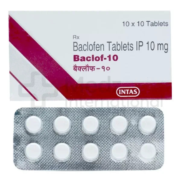 Baclofen 10 mg Tablet