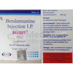 Bendamustine 100 mg Injection