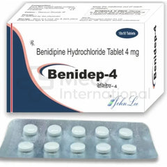 Benidipine 4 mg Tablet