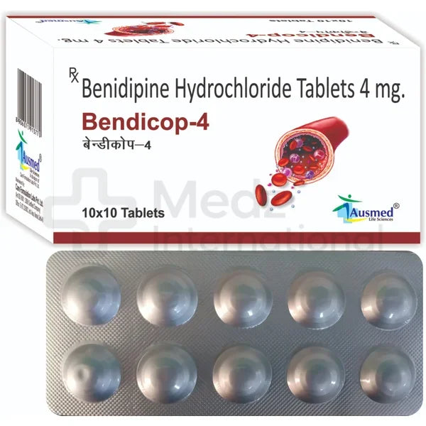Benidipine 4 mg Tablet