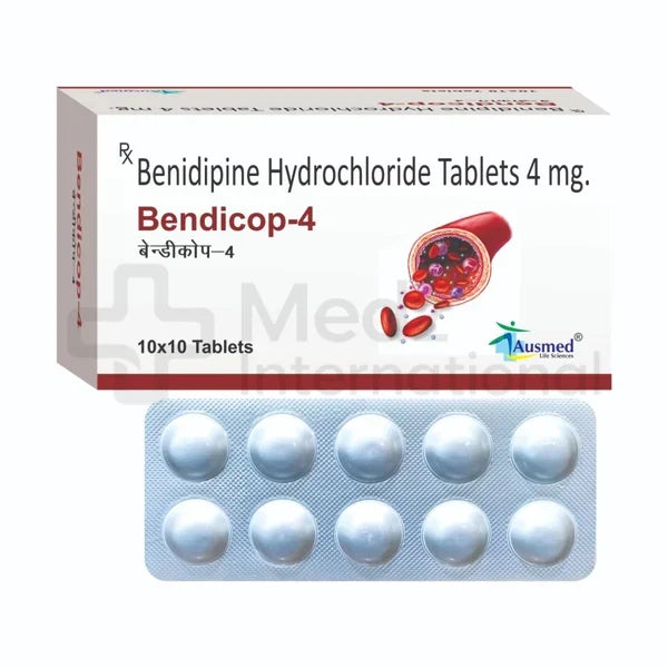 Benidipine 4 mg Tablet