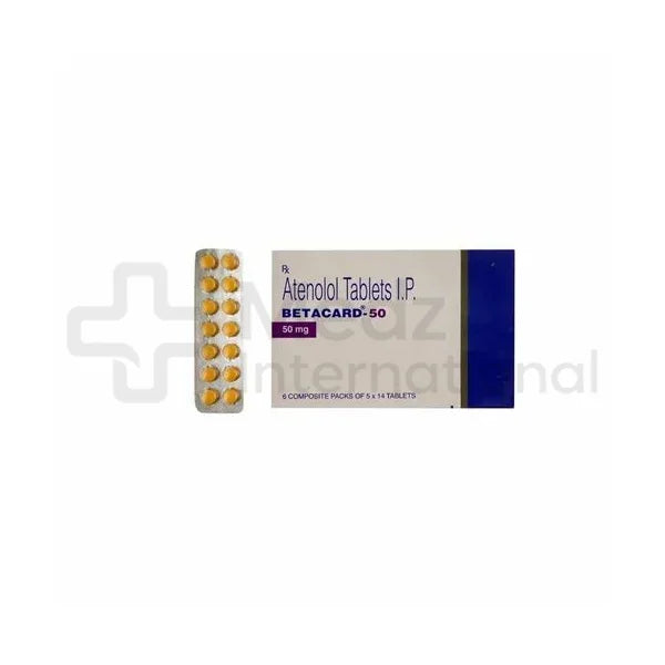 Betacard 50 mg tablet