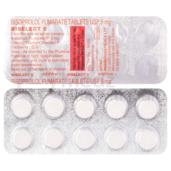 Biselect 5 mg Tablet