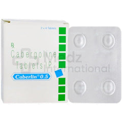 Caberlin Cabergoline 0.5 mg Tablets