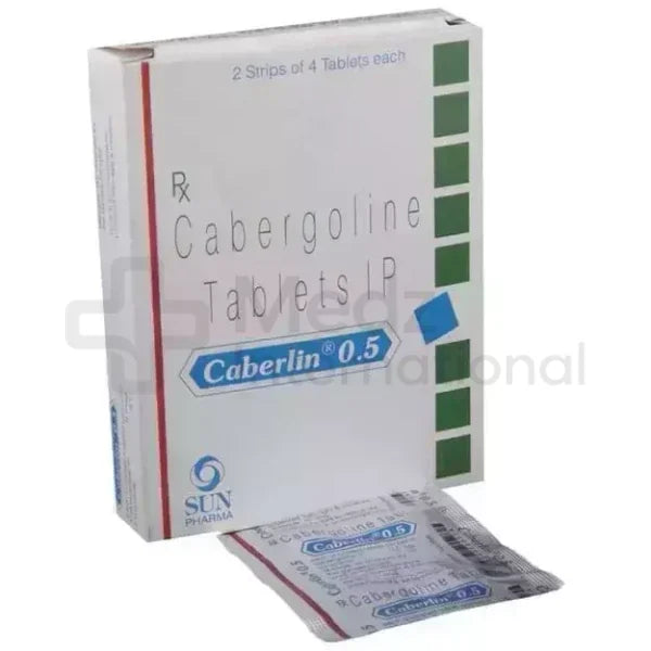 Caberlin Cabergoline 0.5 mg Tablets