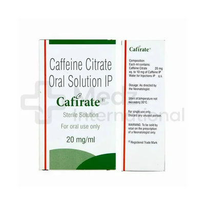 Caffeine citrate oral solution