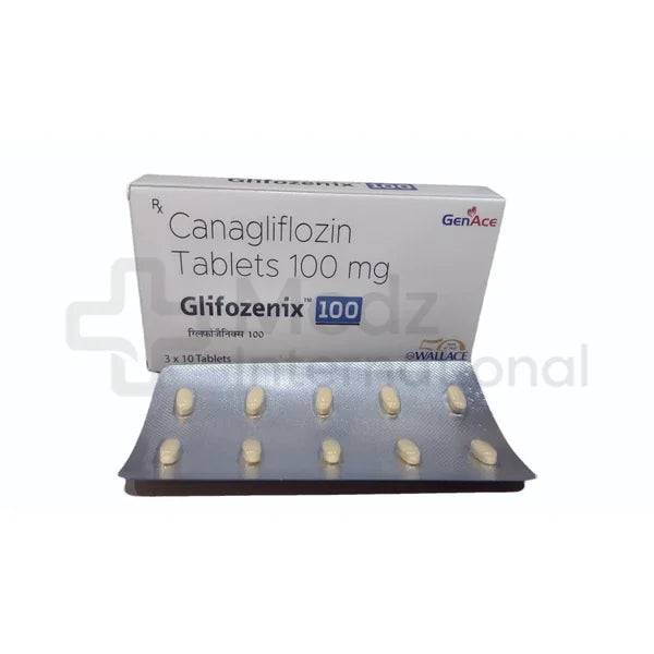Canagliflozin 100 mg Tablet