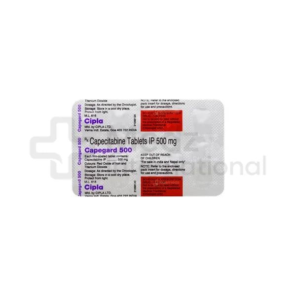 Capegard 500 mg Tablets