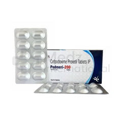 Cefpodoxime Proxetil 200 mg Tablet