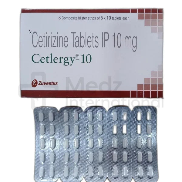 Cetirizine 10 mg Tablet
