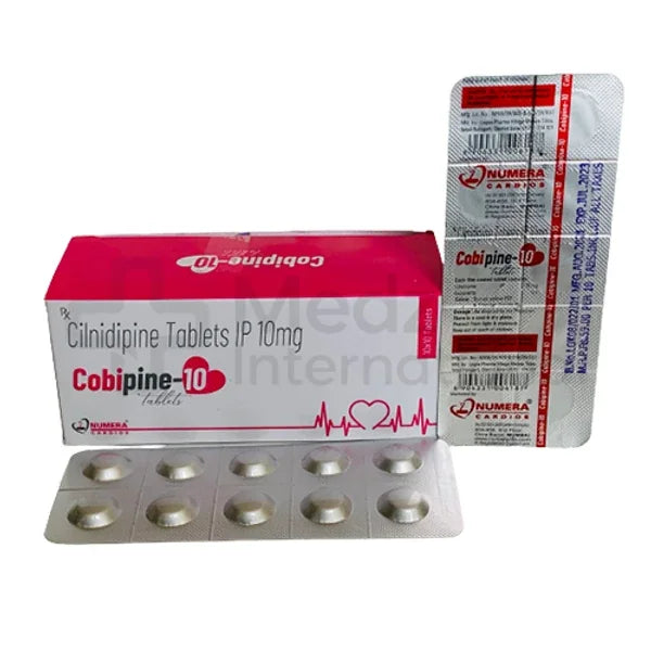 Cilnidipine 10 mg Tablets