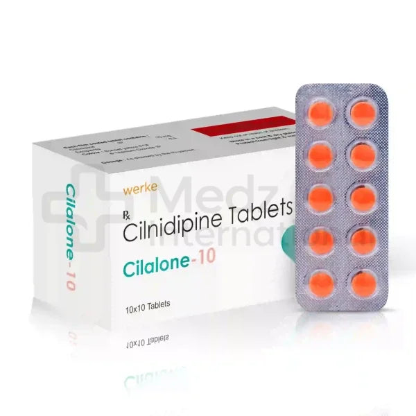 Cilnidipine 10 mg Tablets