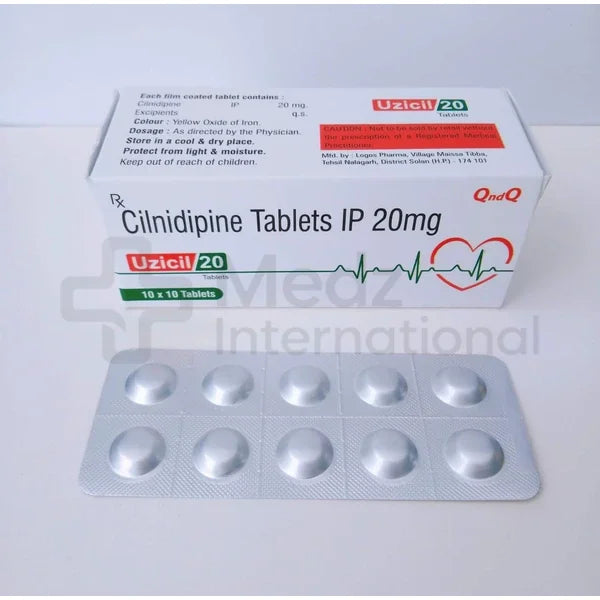 Cilnidipine 10 mg Tablets