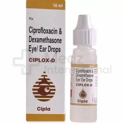 Ciprofloxacin and Dexamethasone ear drops