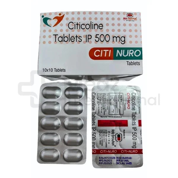 Citicoline 500 mg Tablet