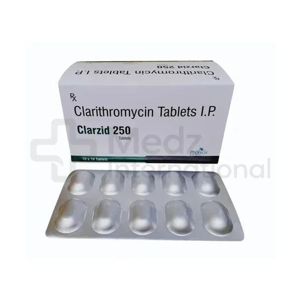 Clarithromycin 500mg/250mg Tablets