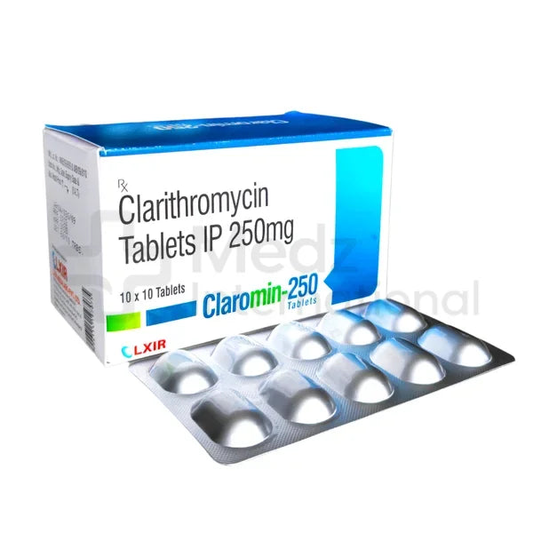 Clarithromycin 500mg/250mg Tablets