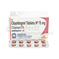 Clopidogrel 75 mg tablet