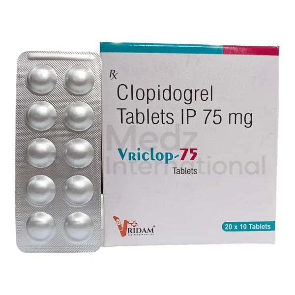 Clopidogrel 75 mg tablet