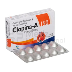 Clopidogrel 75 mg tablet