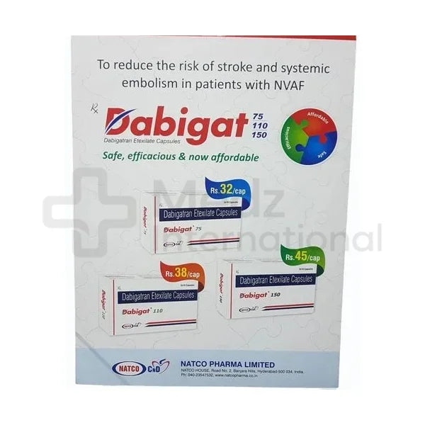 Dabigat 110 mg/150 mg Capsule