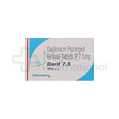 Darifenacin 7.5 mg Tablet
