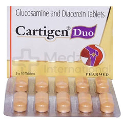 Diacerein and Glucosamine Tablets
