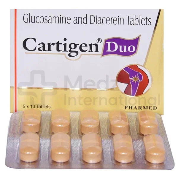 Diacerein and Glucosamine Tablets