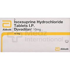 Duvadilan Isoxsuprine 10 mg Tablets