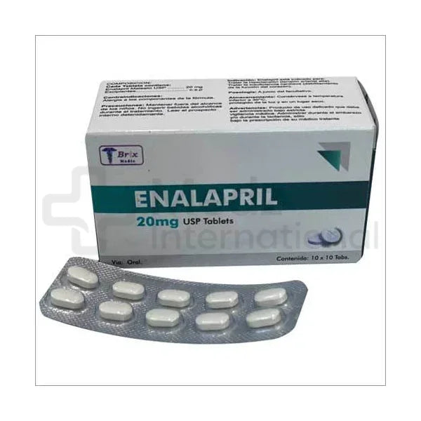 Enalapril 20 mg Tablets