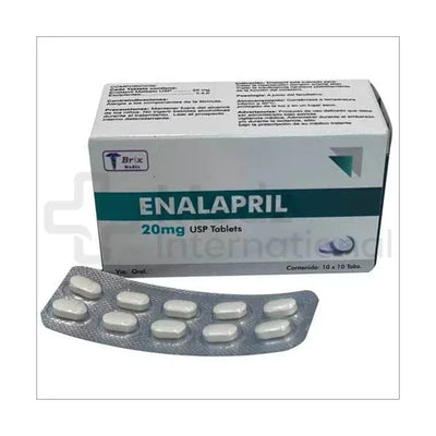Enalapril 20 mg Tablets