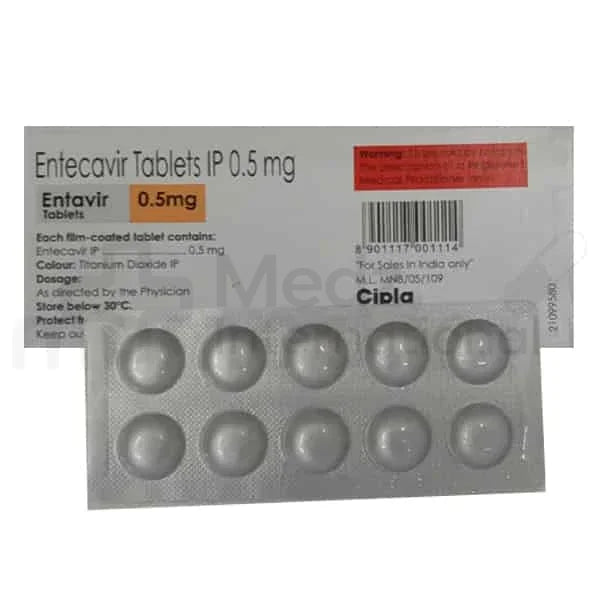 Entecavir 0.5 mg Tablets