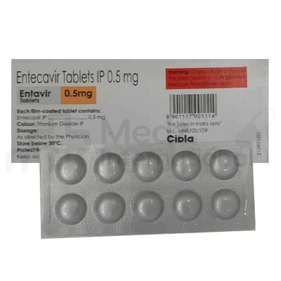 Entecavir 0.5 mg Tablets