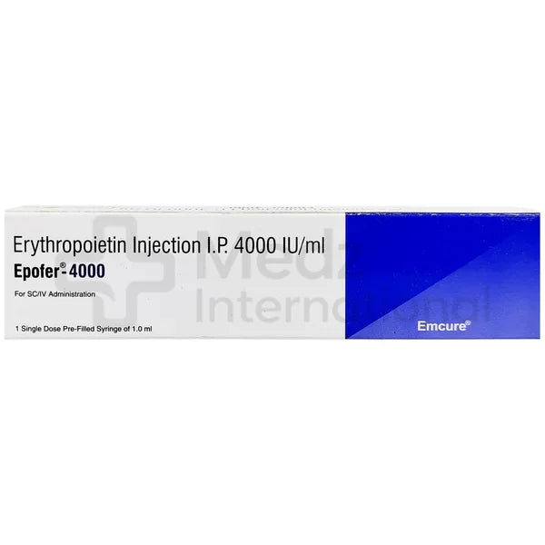 Epofer 4000 IU Injection