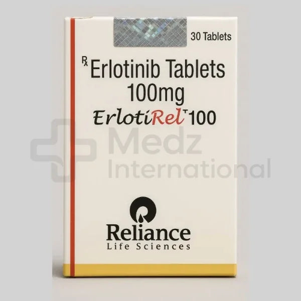 Erlotinib 150 mg/100 mg Tablets