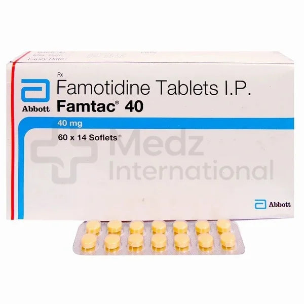 Famotidine 20 mg/ 40 mg tablet