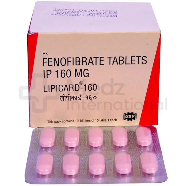 Fenofibrate 160 mg Tablets