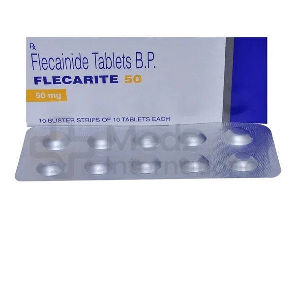 Flecarite Flecainide 50 mg Tablet