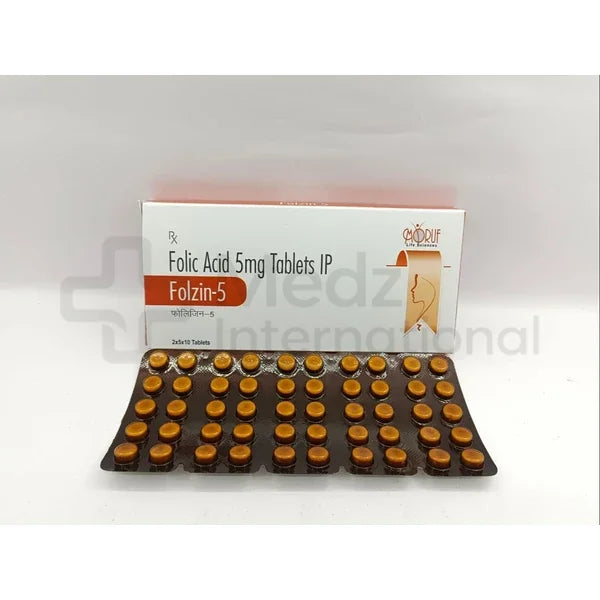 Folic Acid 5 mg Tablet