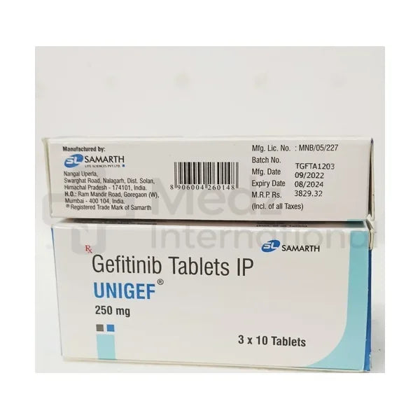 Gefitinib 250 mg Tablets