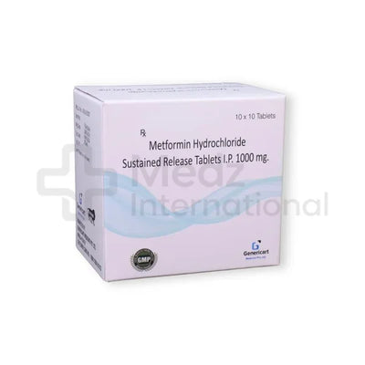 Generic Metformin 1000 mg/Metformin 500 mg Tablet