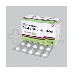 Glucosamine Methylsulfonylmethane and Diacerein tablets