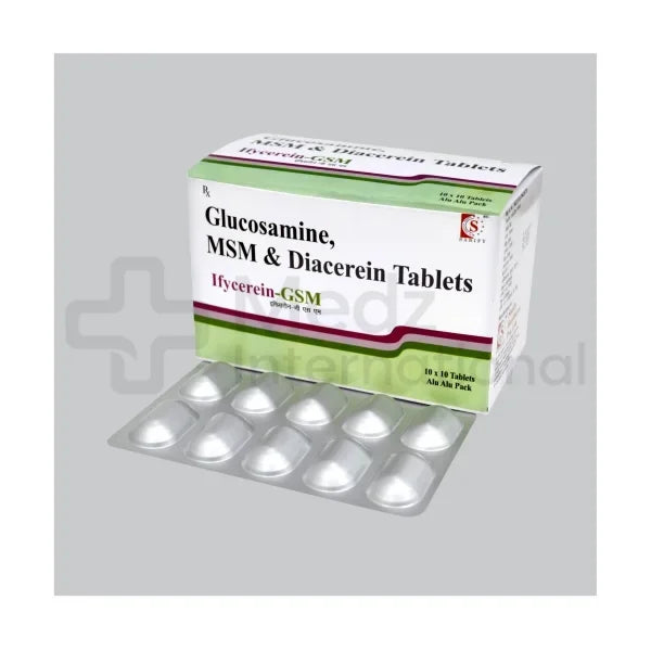 Glucosamine Methylsulfonylmethane and Diacerein tablets
