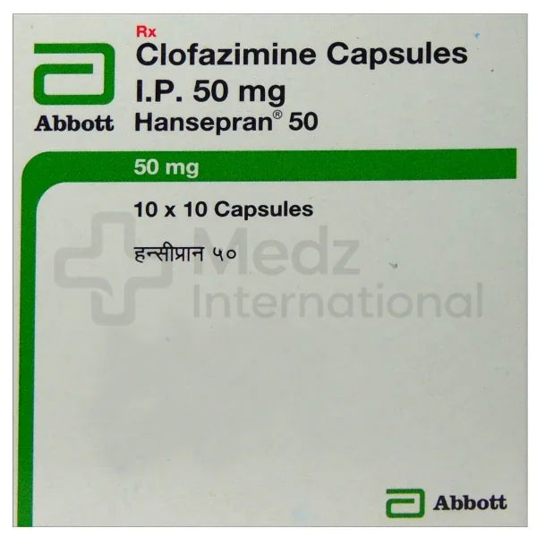 Hansepran Clofazimine 100 mg Capsule