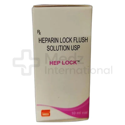 Heparin lock flush solution